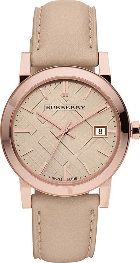 burberry the city rose gold beige leather watch ราคา|นาฬิกาข้อมือ Burberry the city rosegold beige leather watch .